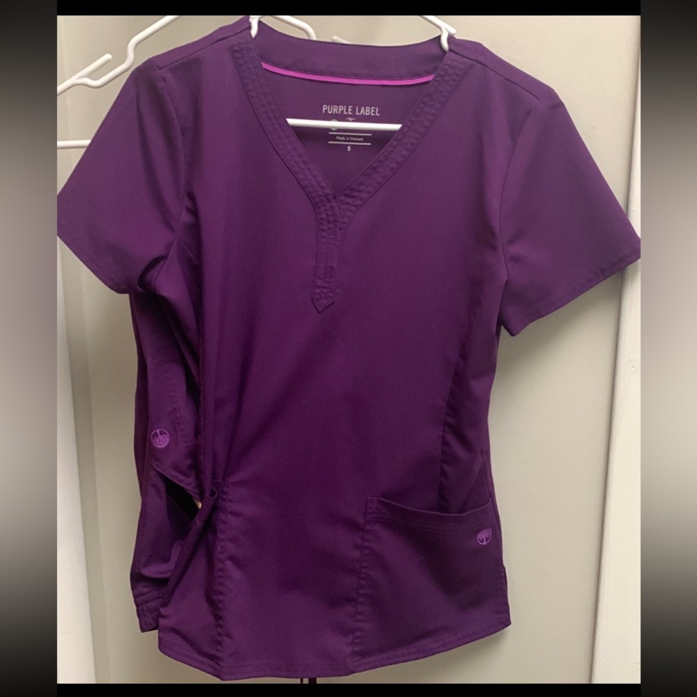 Purple Label by Healing Hands Scrub Set